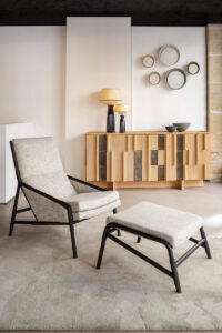 BILBAO ARMCHAIR + FOOTSTOOL
